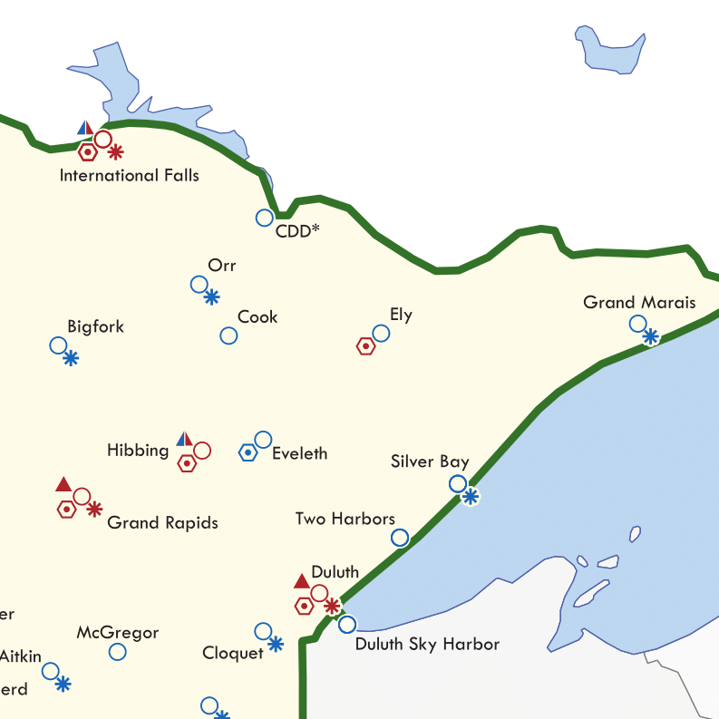 aviation navigational aids in minnesota